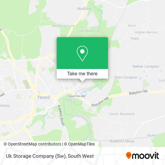 Uk Storage Company (Sw) map