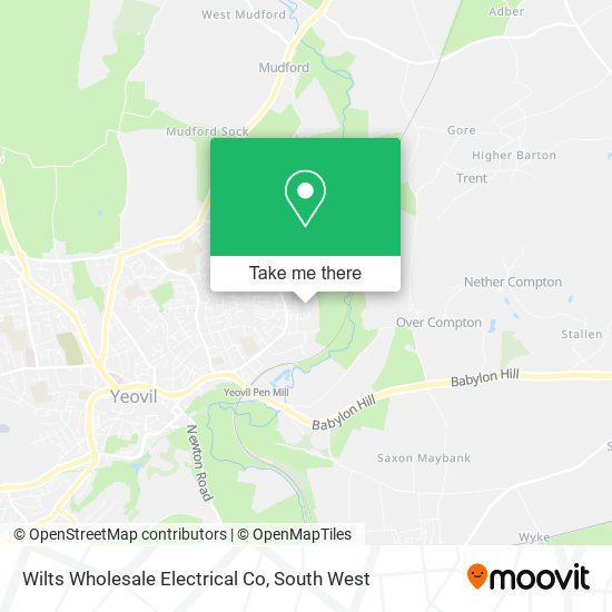 Wilts Wholesale Electrical Co map