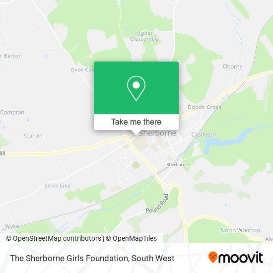 The Sherborne Girls Foundation map