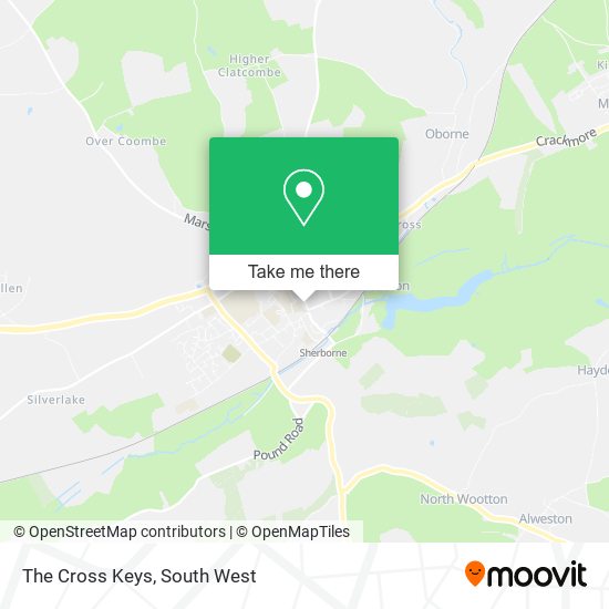 The Cross Keys map