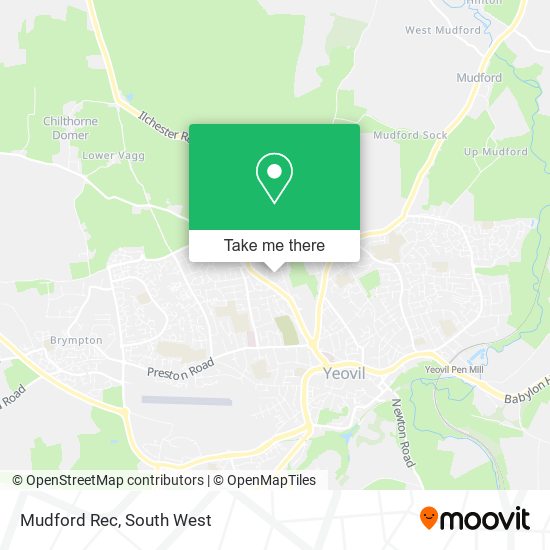Mudford Rec map