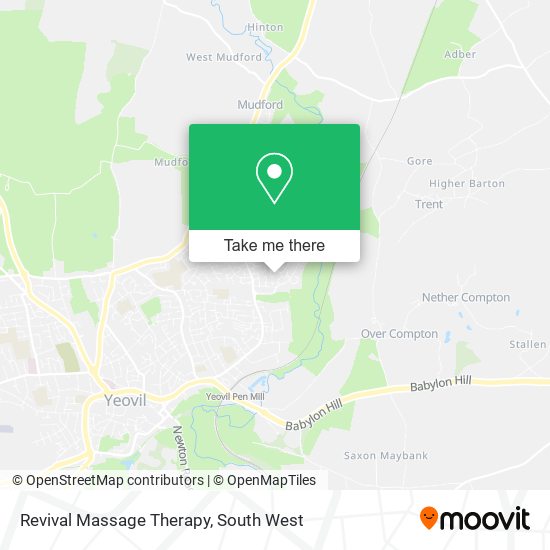 Revival Massage Therapy map