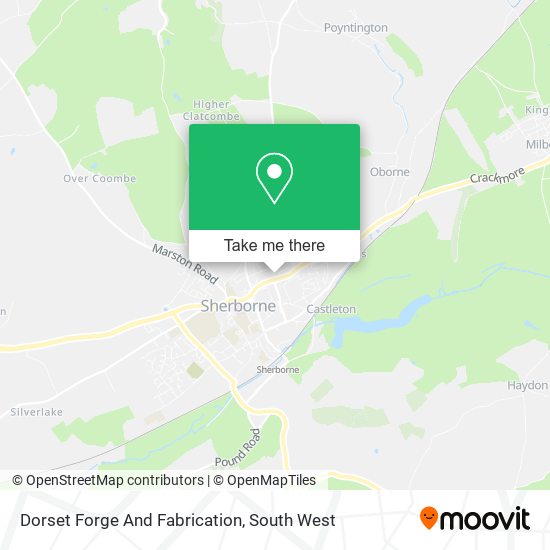 Dorset Forge And Fabrication map