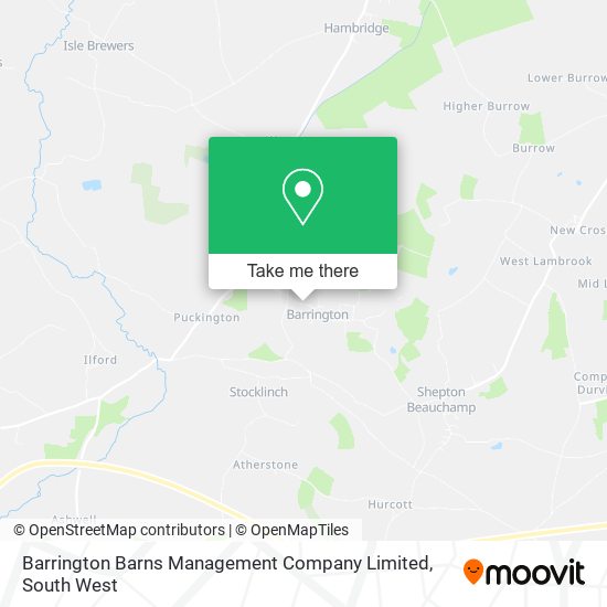 Barrington Barns Management Company Limited map