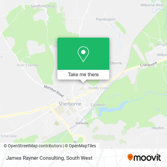 James Rayner Consulting map