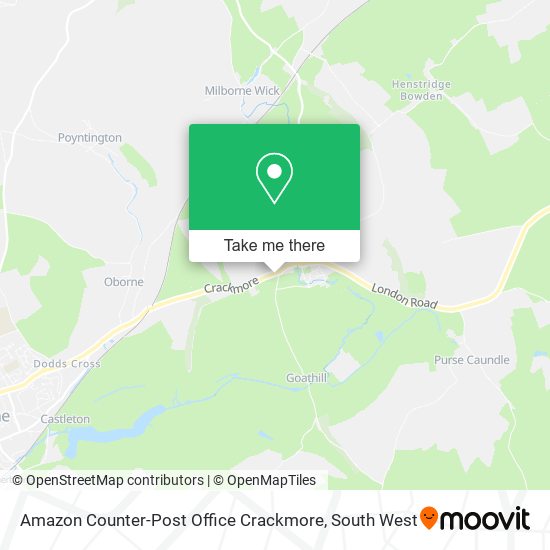 Amazon Counter-Post Office Crackmore map