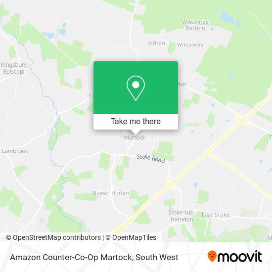 Amazon Counter-Co-Op Martock map