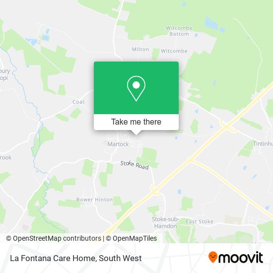 La Fontana Care Home map