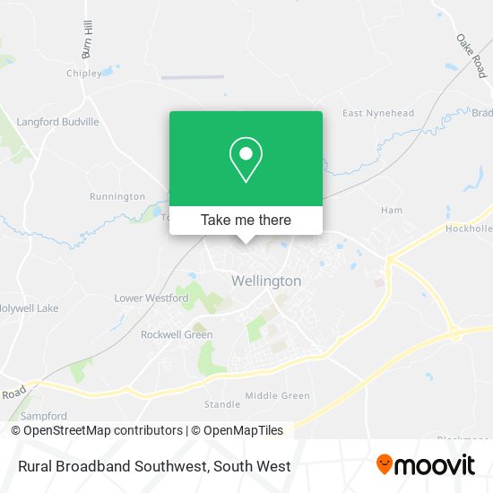 Rural Broadband Southwest map