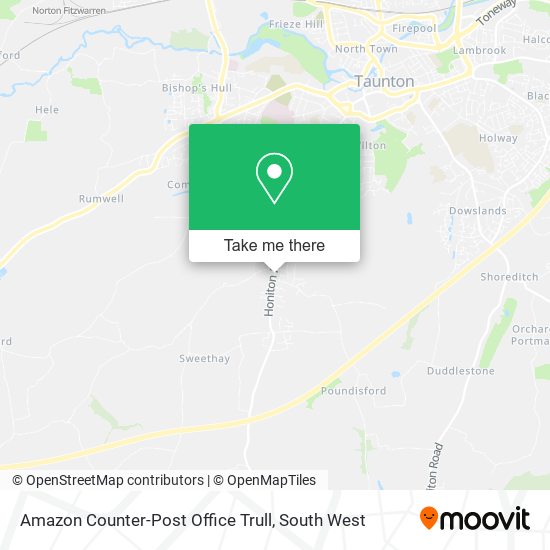 Amazon Counter-Post Office Trull map
