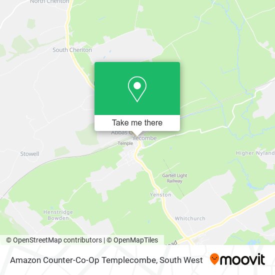 Amazon Counter-Co-Op Templecombe map