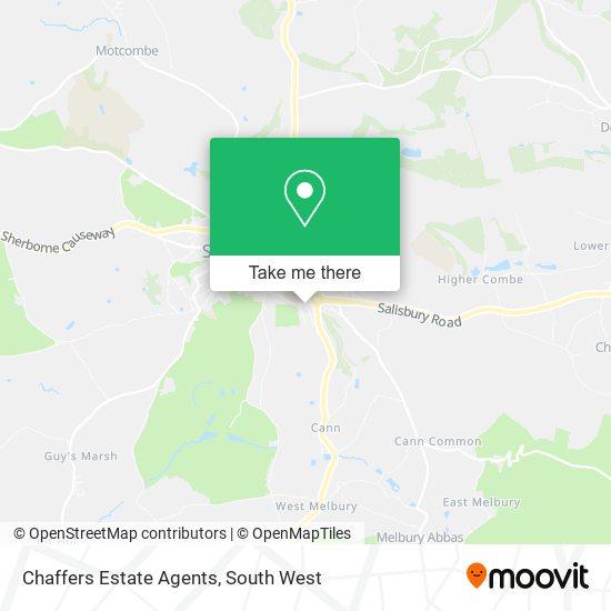 Chaffers Estate Agents map