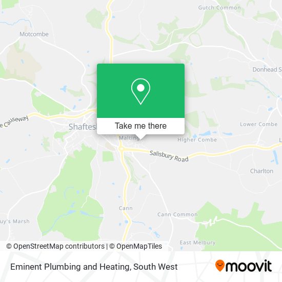 Eminent Plumbing and Heating map