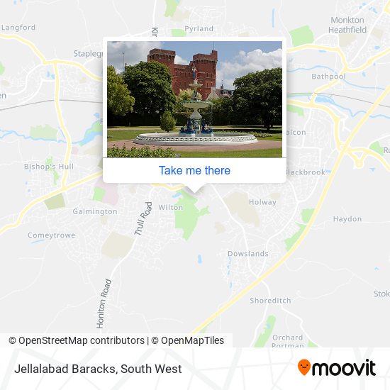 Jellalabad Baracks map