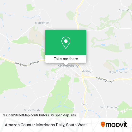 Amazon Counter-Morrisons Daily map