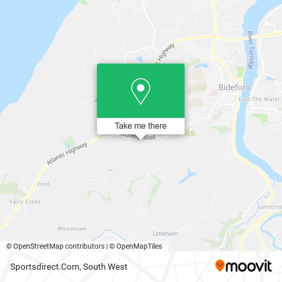 Sportsdirect.Com map