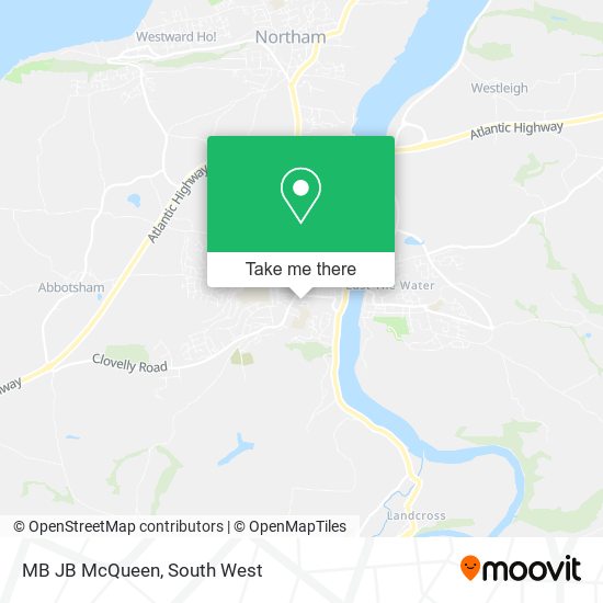 MB JB McQueen map