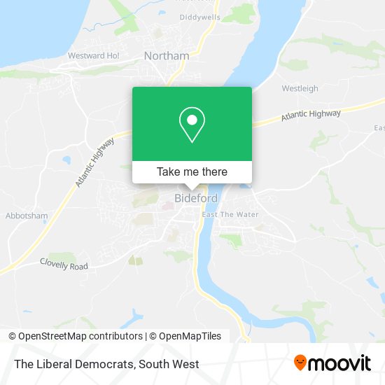 The Liberal Democrats map