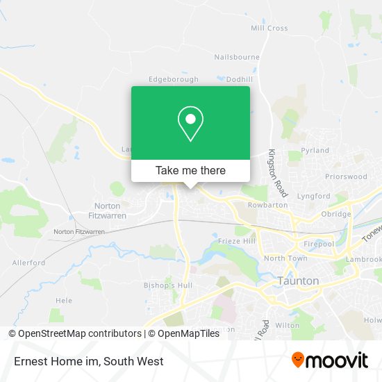 Ernest Home im map