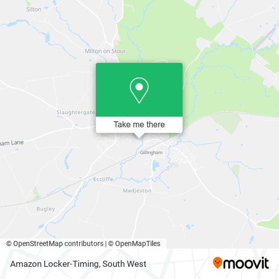 Amazon Locker-Timing map