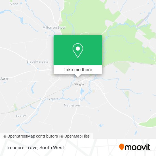Treasure Trove map