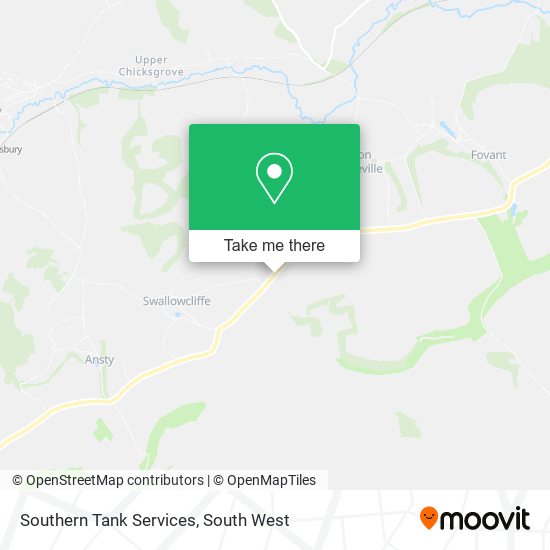 Southern Tank Services map
