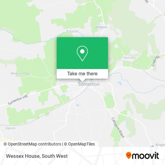 Wessex House map