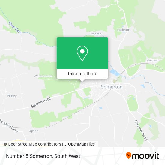Number 5 Somerton map