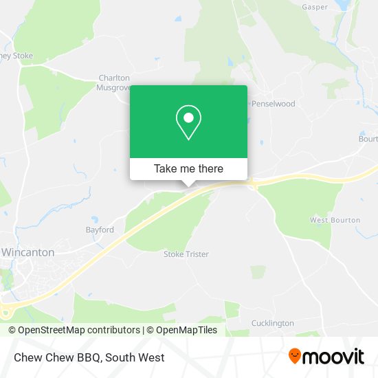 Chew Chew BBQ map