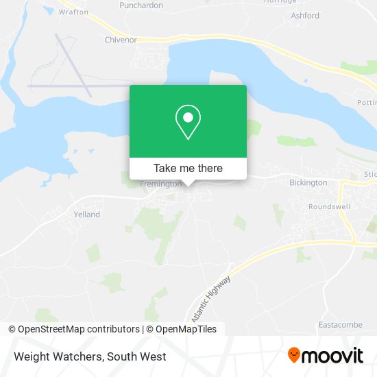 Weight Watchers map