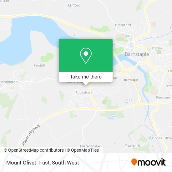 Mount Olivet Trust map