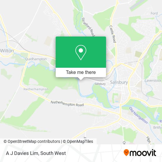 A J Davies Lim map