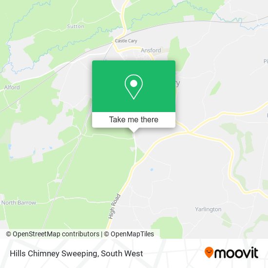 Hills Chimney Sweeping map