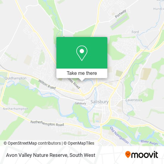 Avon Valley Nature Reserve map