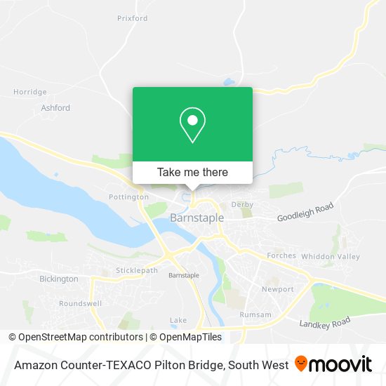 Amazon Counter-TEXACO Pilton Bridge map