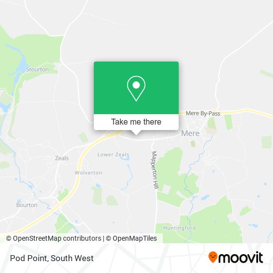 Pod Point map