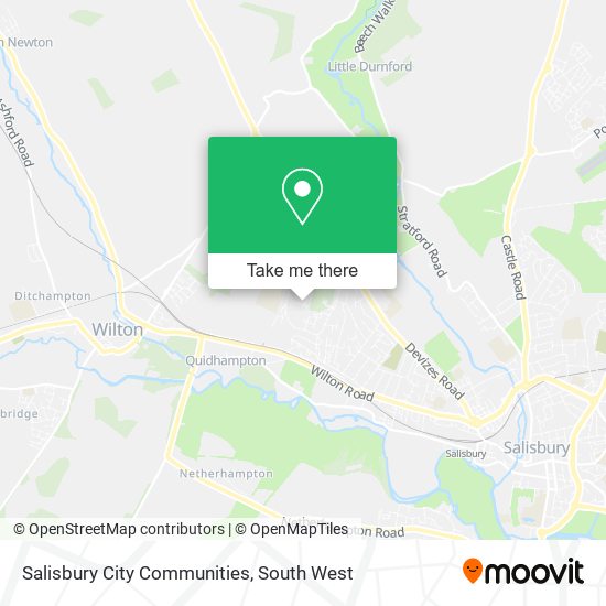 Salisbury City Communities map