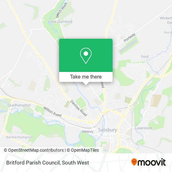 Britford Parish Council map