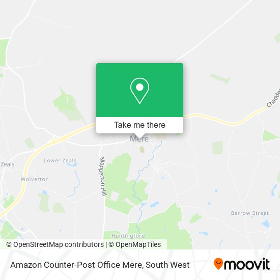 Amazon Counter-Post Office Mere map