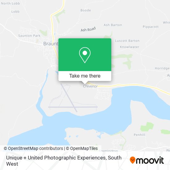 Unique + United Photographic Experiences map