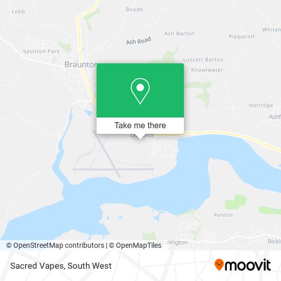Sacred Vapes map