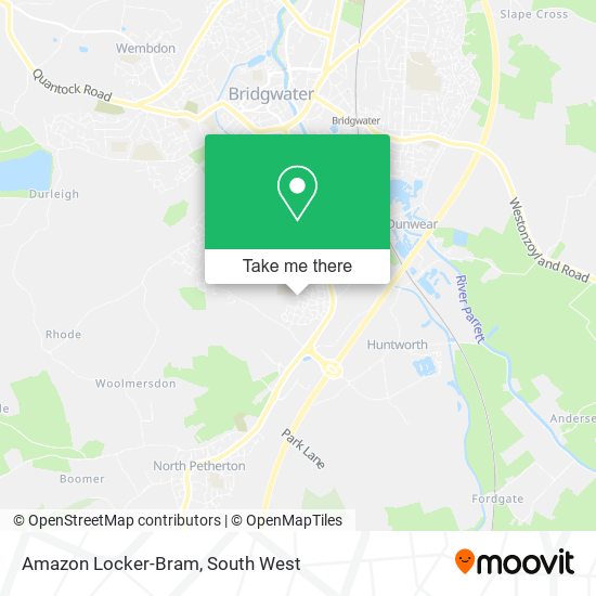 Amazon Locker-Bram map