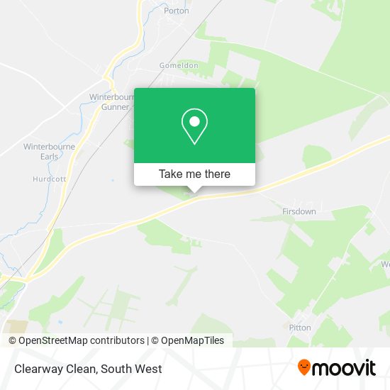 Clearway Clean map