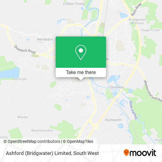 Ashford (Bridgwater) Limited map