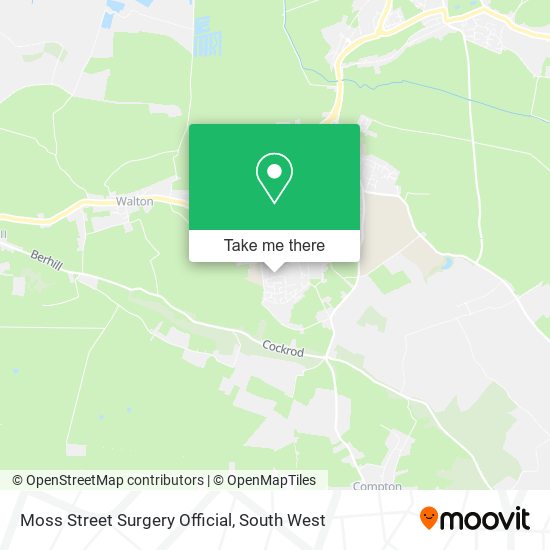 Moss Street Surgery Official map