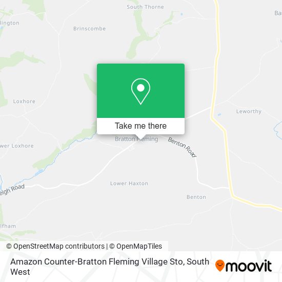 Amazon Counter-Bratton Fleming Village Sto map