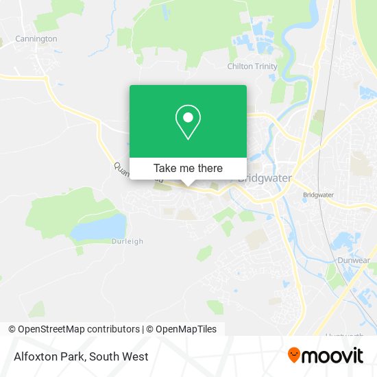Alfoxton Park map
