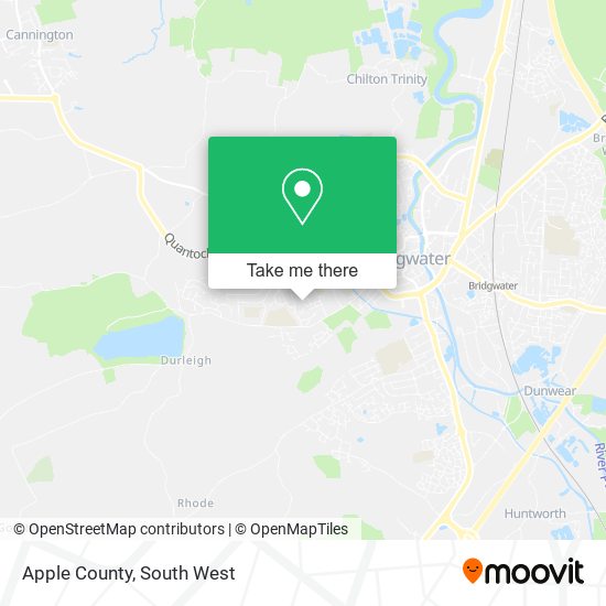 Apple County map