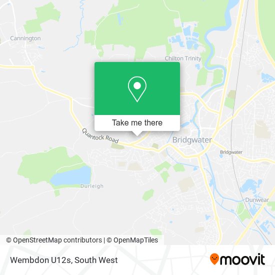 Wembdon U12s map