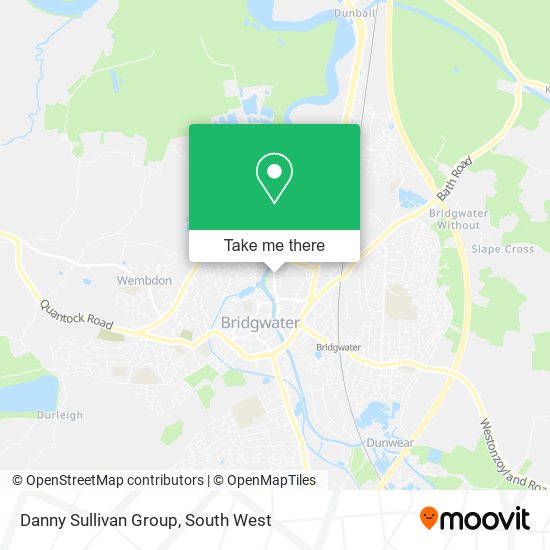 Danny Sullivan Group map